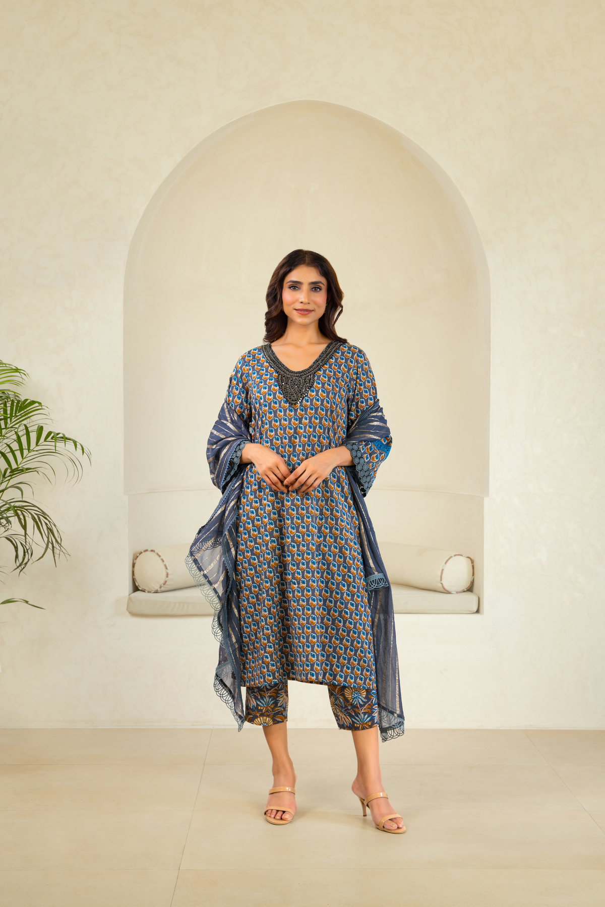 Twilight Bliss Cotton Premium Kurta Set