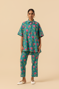 Naseebo Wild Rose Cotton Co-ord Set