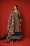 Mehrun Ajrakh Anarkali Set